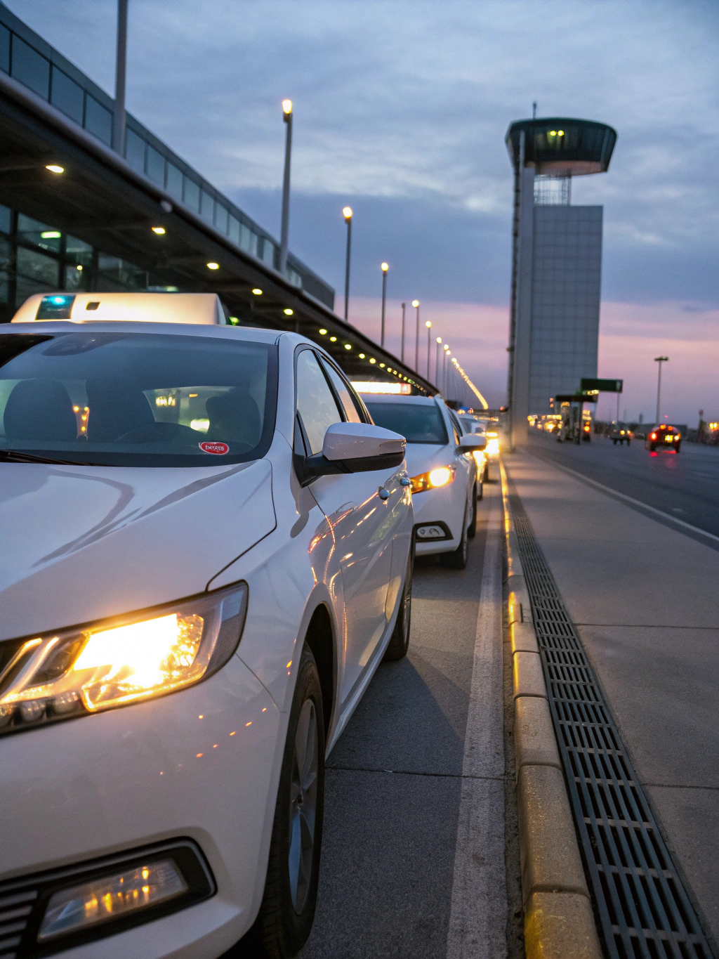 Getting to/ from the city center from/to the airport by taxi